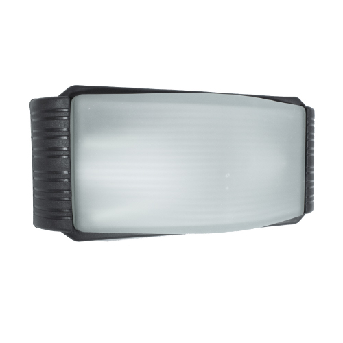 Tortuga de pvc con vidrio aro modelo 1 negra